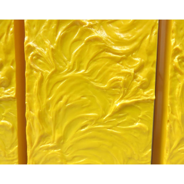 Pop Art Wall Lights in Yellow from Uwe Mersch Design, 1970s, Set of 4 For Sale - Image 17 of 18