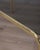 Vintage Italian Coffee Table in Gilt Brass and Smoked Glass, 1970s For Sale - Image 6 of 8