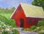 California Red Barn 11x14 Lynne French Landscape Oil Painting For Sale - Image 4 of 5