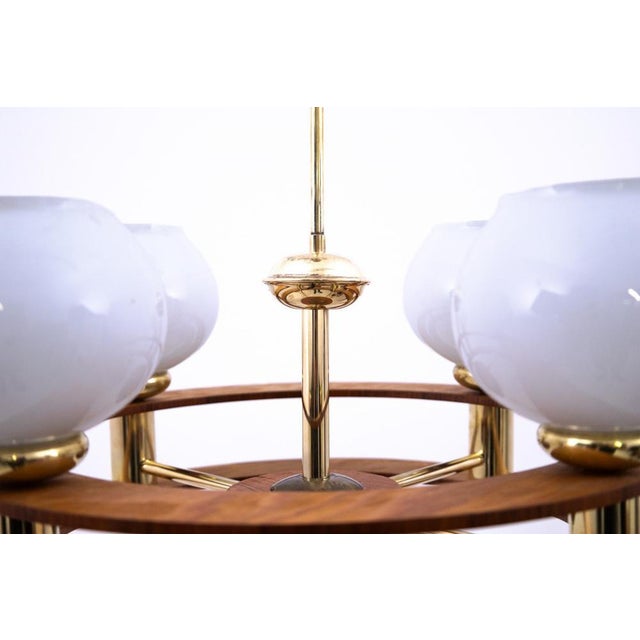 Art Deco Lamp, Poland, 1950 For Sale - Image 6 of 10
