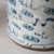Pair of Chinese Blue and White Glazed Jars With Foo Dog Lid Finials For Sale - Image 13 of 14