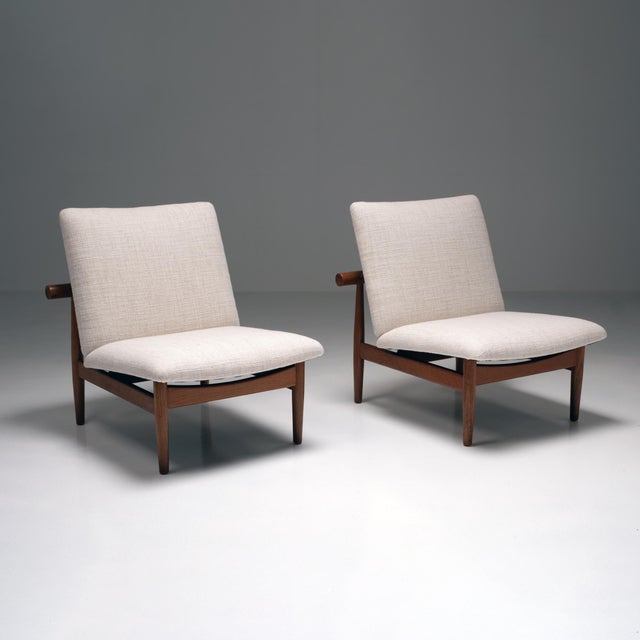 Model FD 137/1 Lounge Chairs by Finn Juhl for France & Søn, 1960s, Set of 2 For Sale - Image 6 of 16