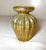 1991 Hand Blown Stephen Fellerman Aurene Iridescent Miniature Ribbed Glass Vase For Sale In New York - Image 6 of 11