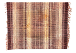 Divan Blanket in Velvet with Fringes, Germany, 1930s