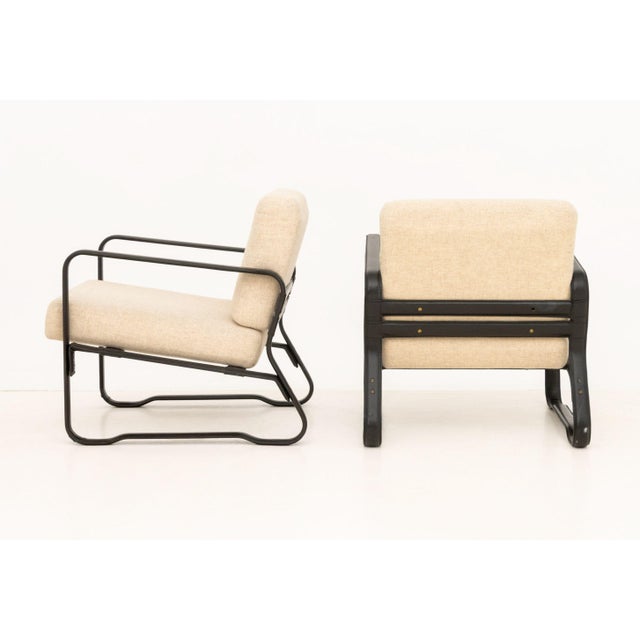 Early 21st Century Ralph Lauren "Cliff House" Lounge Chairs, Pair For Sale - Image 5 of 7
