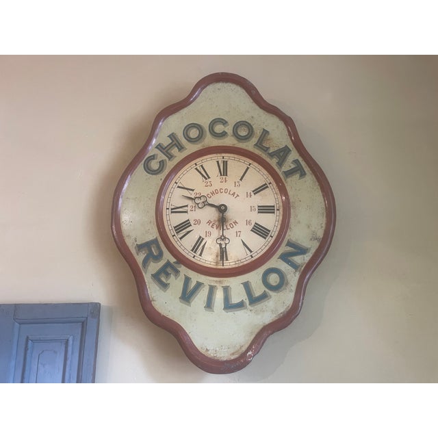 Vintage French Wall Clock, 1920s For Sale - Image 12 of 12