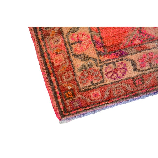 1970s Colorful Runner Kurdish Herki Hand-Knotted Rug For Sale - Image 11 of 12
