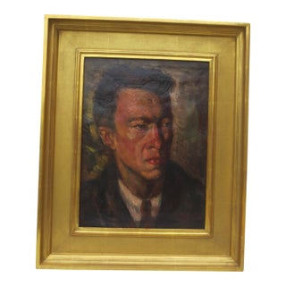 Leon Kelly Portrait of Charles Cogle 1939 For Sale