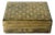 Antique Florentine Fleur De Lis Leather Box For Sale