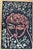 French 1950 Guillain Siroux “Visage Rose” French Modernist Mixed Media Portrait For Sale - Image 3 of 11
