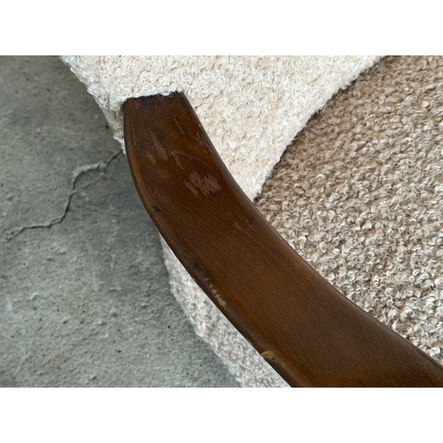 Scandinavian Modern Lounge Chair by Alfred Christensen for Slagelse Møbelværk, 1940s For Sale - Image 6 of 9