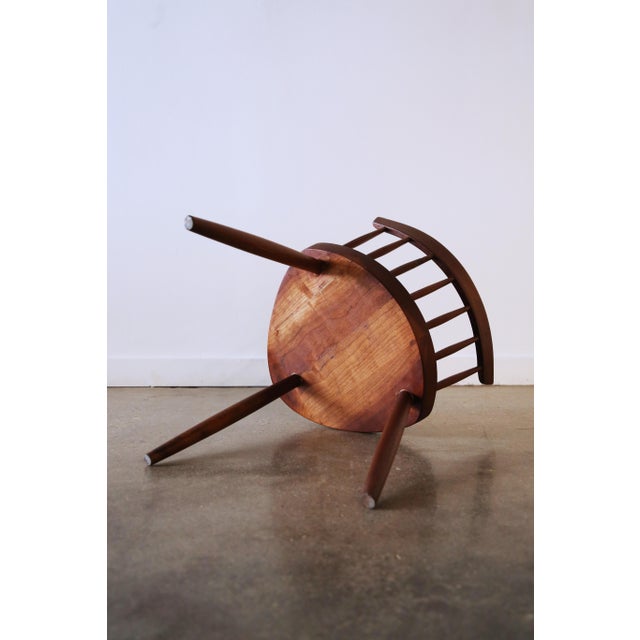 1960s Set of 6 Mira Chairs by Gino Russo After George Nakashima Studio For Sale - Image 12 of 12
