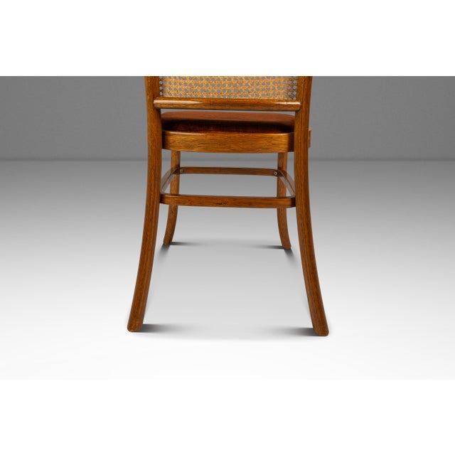 Set of Four (4) Bentwood Model 811 Styled Dining Chairs in the Manner of Josef Frank & Josef Hoffmann for Stendig, Usa, C. 1970s For Sale - Image 9 of 17