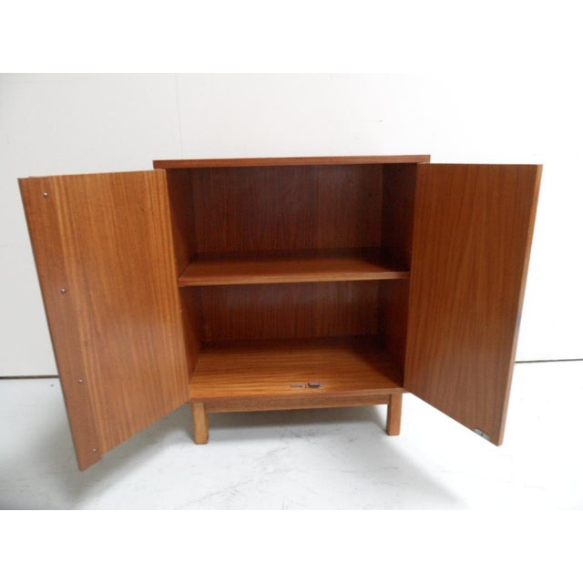 Mid-Century 2 Door Cabinet, 1950s For Sale - Image 9 of 12