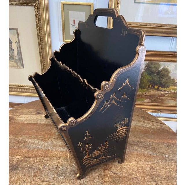 Late 20th Century Vintage Late Twentieth Century Scully & Scully Black ...