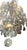 Early 20th Century. French Bronze & Cut Crystal Chandeliers - a Pair For Sale In Los Angeles - Image 6 of 8