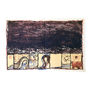 Alechinsky Lithograph DM2247d Derriere Le Miroir 1981