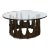 Vintage Paul Evans Signed and Dated Bronze and Glass Stalgamite Cocktail Table, 1970's For Sale