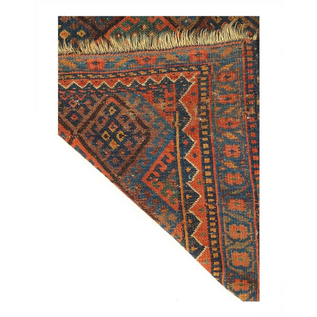Traditional Pasargad DC Antique Hand Knotted Kazak Rug For Sale - Image 3 of 3