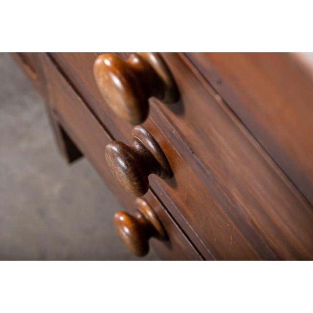 Large 19th Century English Pine Double Sided Work Table, 1890 For Sale - Image 17 of 18