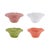 Light Pink Bordallo Pinheiro Maria Flor Assorted Bowls, 14 oz, Set of 4 For Sale - Image 8 of 8