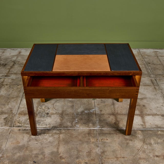 Phillip Lloyd Powell Slate Writing Desk For Sale - Image 9 of 15