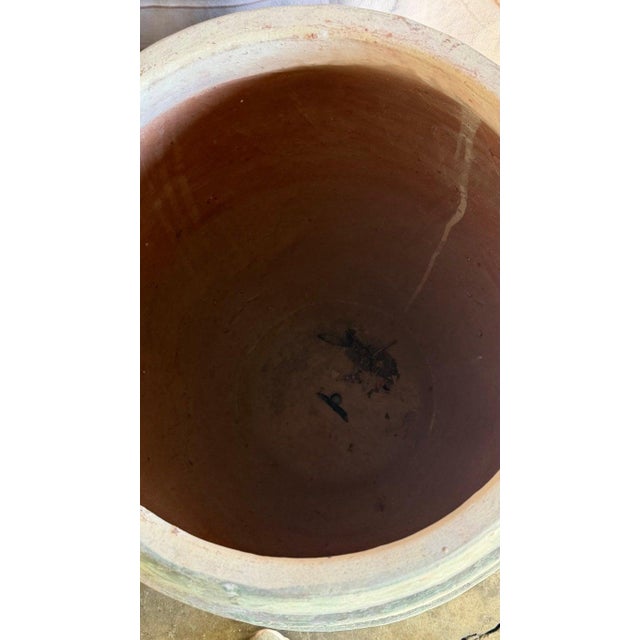 Mediterranean Barrel Olive Jars, Patinated Terracotta For Sale In Los Angeles - Image 6 of 13