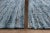 Recycled Denim Blue Hand Woven Cotton Boho Rug For Sale - Image 4 of 10
