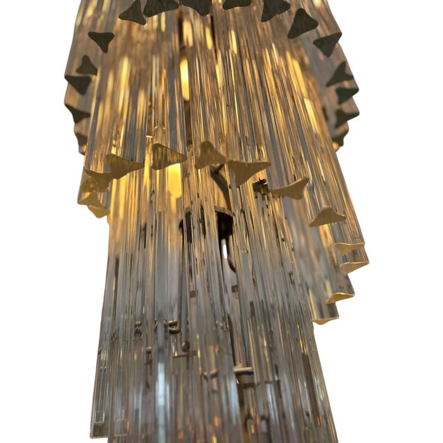 Cascade Chandelier in Murano Glass attributed to Paolo Venini for Venini, Italy, 1960 For Sale - Image 16 of 17
