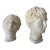 Cris Cooper Modern Art Pottery Bust Sculptures – A Pair For Sale