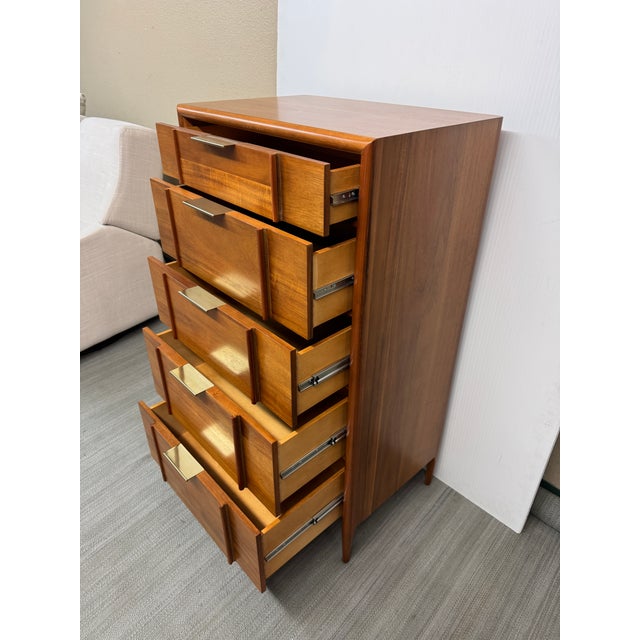 Mid-Century Modern Anthropologie Quincy Dresser, Acorn For Sale - Image 3 of 12