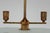 Goldenrod Minimalist Modern Viennese Pendant Lamp in Glass and Brass, 1920s For Sale - Image 8 of 18