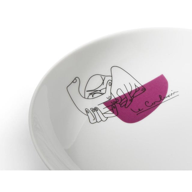 Not Yet Made - Made To Order Service Prunier Dessert Plates by Le Corbusier for Cassina, Set of 2 For Sale - Image 5 of 14