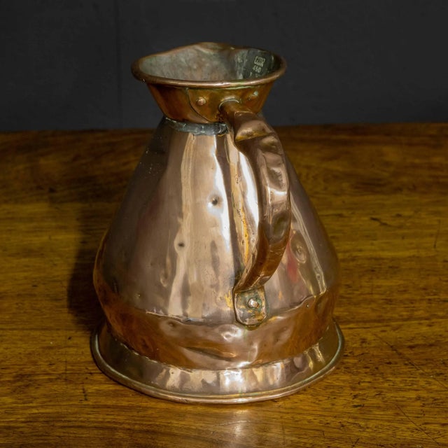 Copper Victorian Copper Ale Flagon For Sale - Image 8 of 10