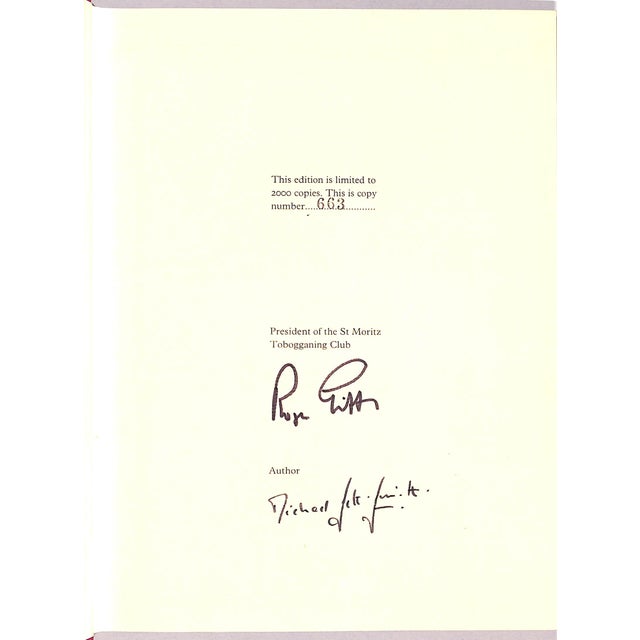 "The Cresta Run: History of the St Moritz Tobogganing Club" 1976 Seth-Smith, Michael (Signed) For Sale - Image 4 of 16