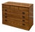 Vintage Ethan Allen Heirloom Nutmeg Maple 3 Drawer Low Dresser or Bachelor's Chest (10-4551) For Sale