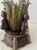 Vintage Singerie Motif Primates Dressed in Red Vests & Hat Unique and Exquisite Vase/Vessel For Sale - Image 10 of 16