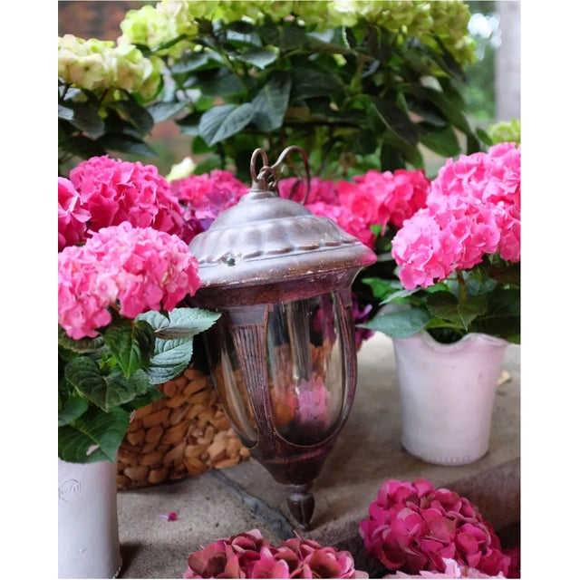 1970s Acorn Ceiling Lantern For Sale - Image 4 of 11