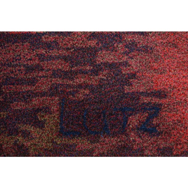 Designer Lutz de Bré (1908–2001) Manufacturer Ewald Kröner Origin Germany Era 1970s Material Pure new wool Size 168 x 168...