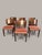 German Dining Chairs in Walnut, 1940s, Set of 6 For Sale - Image 4 of 12
