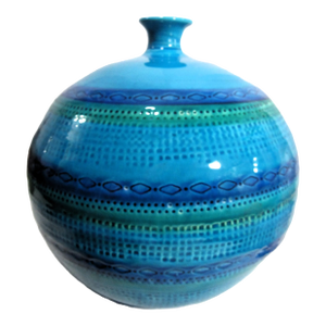 Mid 20th Century Italian Ceramiche Tadinate Studio Pottery Vase Jug