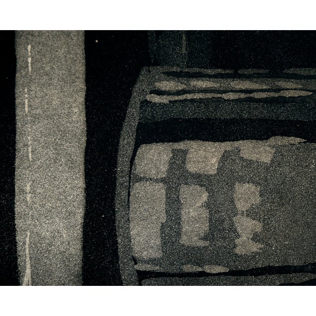 Paper "Press" - Artist's Proof Etching in Ink on Paper by Doris Warner For Sale - Image 7 of 7
