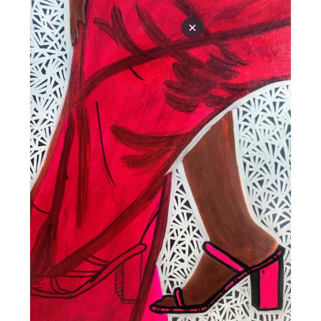 Materials: Acrylic on canvas Size: 42 × 36 × 1 1/2 in | 106.7 × 91.4 × 3.8 cm Rarity: Unique Medium: Painting Condition:...