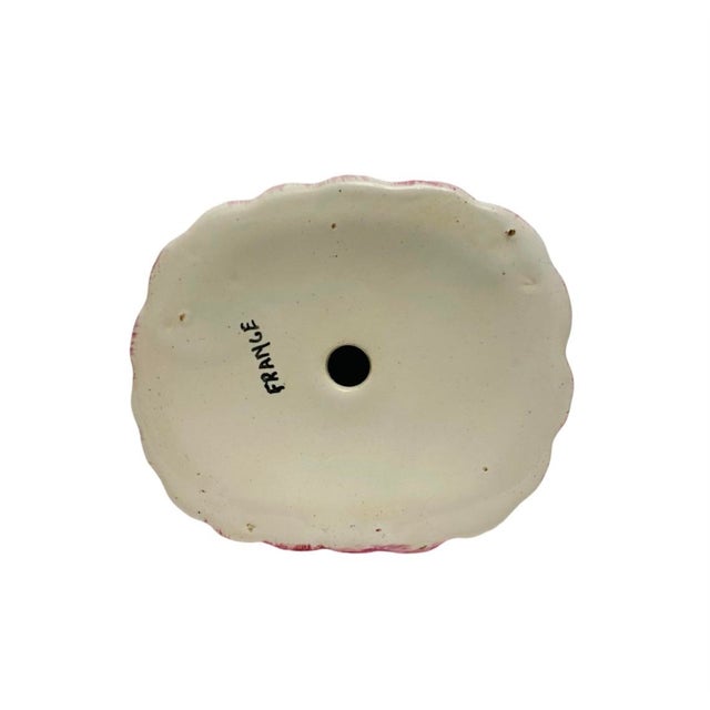 Mid Century French Faience Figural Figurine Traditional Costume and Headdress For Sale In Atlanta - Image 6 of 8