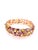 Bochic “Capri” Vintage Amethyst, Aquamarine & Citrine Bangle Set In 18K Gold & Silver For Sale - Image 4 of 8