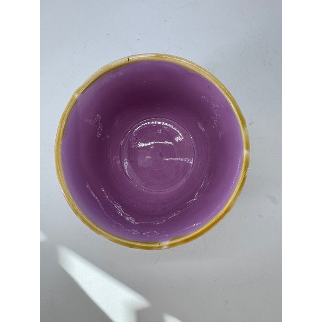 Early 21st Century Majolica Apple & Pear Bowl For Sale - Image 5 of 8