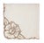 Vintage Linen Luncheon Napkins With Embroidered Flower Motif- Set of 8 For Sale - Image 4 of 9