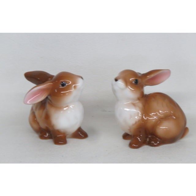 Goebel Porcelain Mini Bunny Rabbits Figurine 4680b For Sale - Image 10 of 12