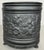 Vintage French Floral Painted Brass Jardiniere For Sale - Image 6 of 18