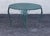 Wrought Iron Outdoor Round Mesh Top Patio Table With Floral Motif For Sale - Image 15 of 17